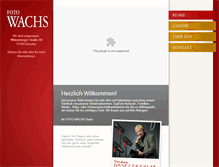 Tablet Screenshot of foto-wachs.de